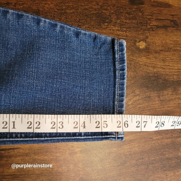 Lucky Brand Jeans 12 Skiny Ankle Bridgette High Rise Tummy Control Medium Wash - Picture 11 of 13